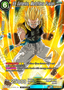 SS Gotenks, Matchless Fusion - Promotion Cards - Promo - P-227