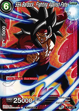 SS4 Bardock, Fighting Against Fate - Mythic Booster - Rare - P-261