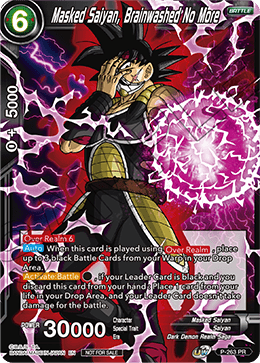 Masked Saiyan, Brainwashed No More - Mythic Booster - Rare - P-263