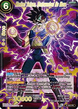 Masked Saiyan, Brainwashed No More (Gold Stamped) - Mythic Booster - Rare - P-263