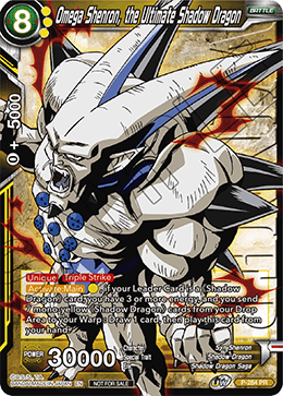 Omega Shenron, the Ultimate Shadow Dragon (Unison Warrior Series Tournament Pack Vol.3) (Winner Stamped) - Tournament Promotion Cards - Promo - P-284