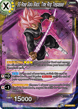 SS Rose Goku Black, Time Ring Trespasser - Promotion Cards - Promo - P-303