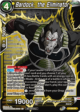 Bardock, the Eliminator (Championship Pack 2021 Vol.2) (Winner Gold Stamped) - Promotion Cards - Promo - P-334
