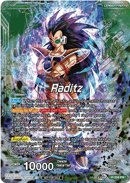 Raditz Pokemon Card Raditz // Raditz, Brotherly Revival (Gold Stamped) - Promotion Cards ...