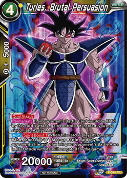 Turles, Brutal Persuasion - Tournament Promotion Cards - Promo - P-348