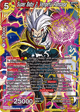 Super Baby 2, Vengeful Rampage (Gold Stamp) - Malicious Machinations - Starter Rare - SD10-04