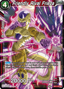 Friendly Rival Frieza - Universal Onslaught - Starter Rare - SD11-02