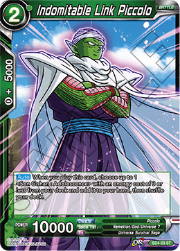 Indomitable Link Piccolo - Colossal Warfare - Starter Rare - SD4-03