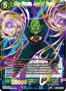 King Piccolo, Lord of Terror - Colossal Warfare - Starter Rare - SD4-04