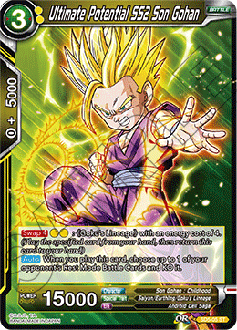 Ultimate Potential SS2 Son Gohan - Colossal Warfare - Starter Rare - SD5-05