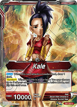 Kale // Lady of Destruction Kale - Tournament of Power - Common - TB1-002