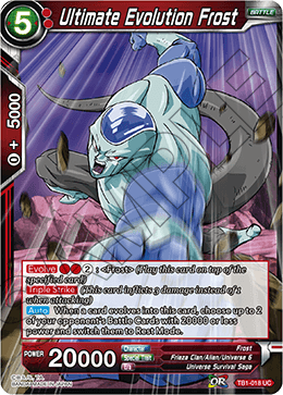 Ultimate Evolution Frost - Tournament of Power - Uncommon - TB1-018