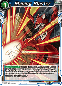 Shining Blaster (Reprint) - Battle Evolution Booster - Common - TB1-049