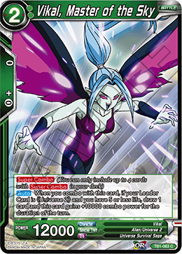 Vikal, Master of the Sky - Tournament of Power - Common - TB1-063