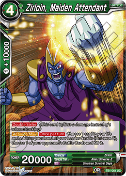 Zirloin, Maiden Attendant - Tournament of Power - Uncommon - TB1-064