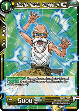 Master Roshi, Forged of Will - Tournament of Power - Uncommon - TB1-076