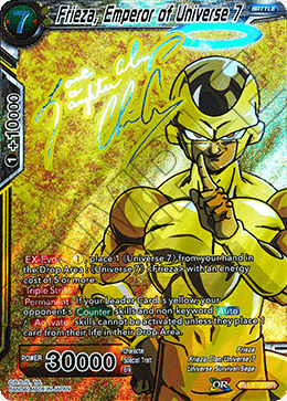 Frieza, Emperor of Universe 7 (SPR) - Tournament of Power - Special Rare - TB1-077