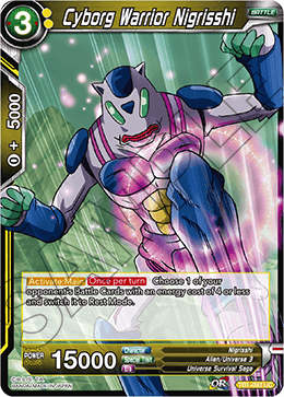 Cyborg Warrior Nigrisshi - Tournament of Power - Uncommon - TB1-093