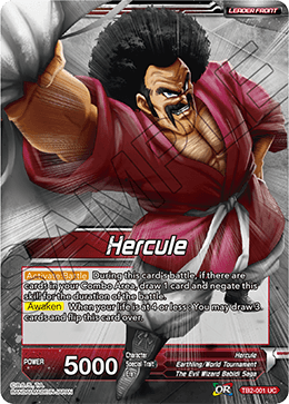 Hercule // Bundle of Confidence Hercule - World Martial Arts Tournament - Uncommon - TB2-001