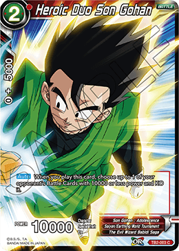 Heroic Duo Son Gohan - World Martial Arts Tournament - Common - TB2-003