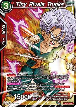 Tiny Rivals Trunks - World Martial Arts Tournament - Uncommon - TB2-007