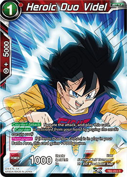 Heroic Duo Videl - World Martial Arts Tournament - Common - TB2-011