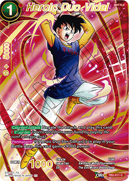 Heroic Duo Videl (Alternate Art) - Special Anniversary Set 2021 - Common - TB2-011