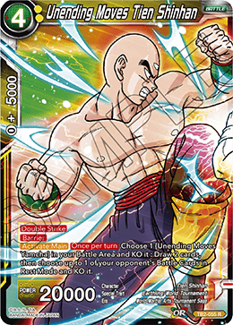 Unending Moves Tien Shinhan - World Martial Arts Tournament - Rare - TB2-055