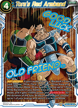 Tora's Red Armband (SPR) - Clash of Fates - Special Rare - TB3-032_SPR