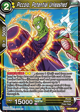 Piccolo, Potential Unleashed - Clash of Fates - Rare - TB3-054