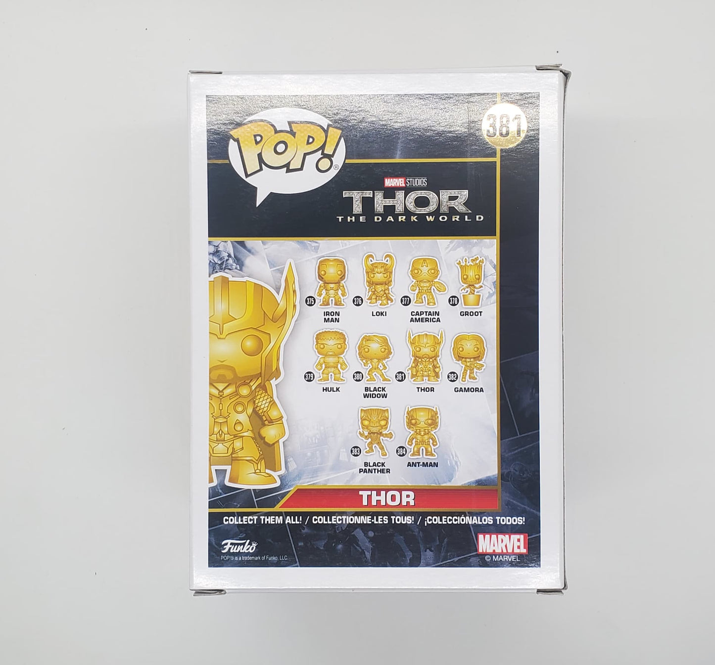 Funko Pop Thor Gold Chrome