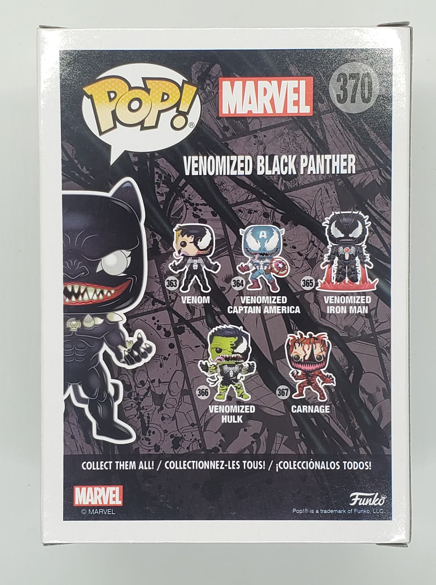 Funko Pop! Venomized Black Panther Exclusive