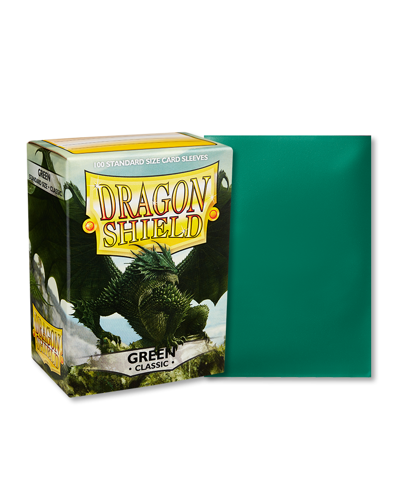 Dragon Shield Classic - Green (100-Pack)