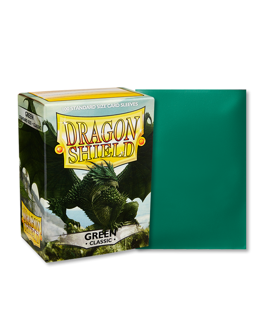 Dragon Shield Classic - Green (100-Pack)