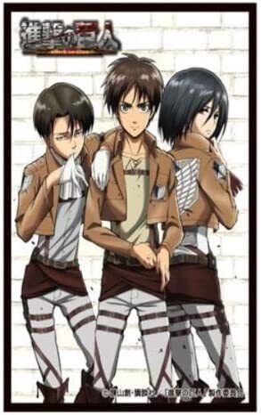 Attack on Titan Levi Eren Mikasa Card Game Character Sleeves Collection
