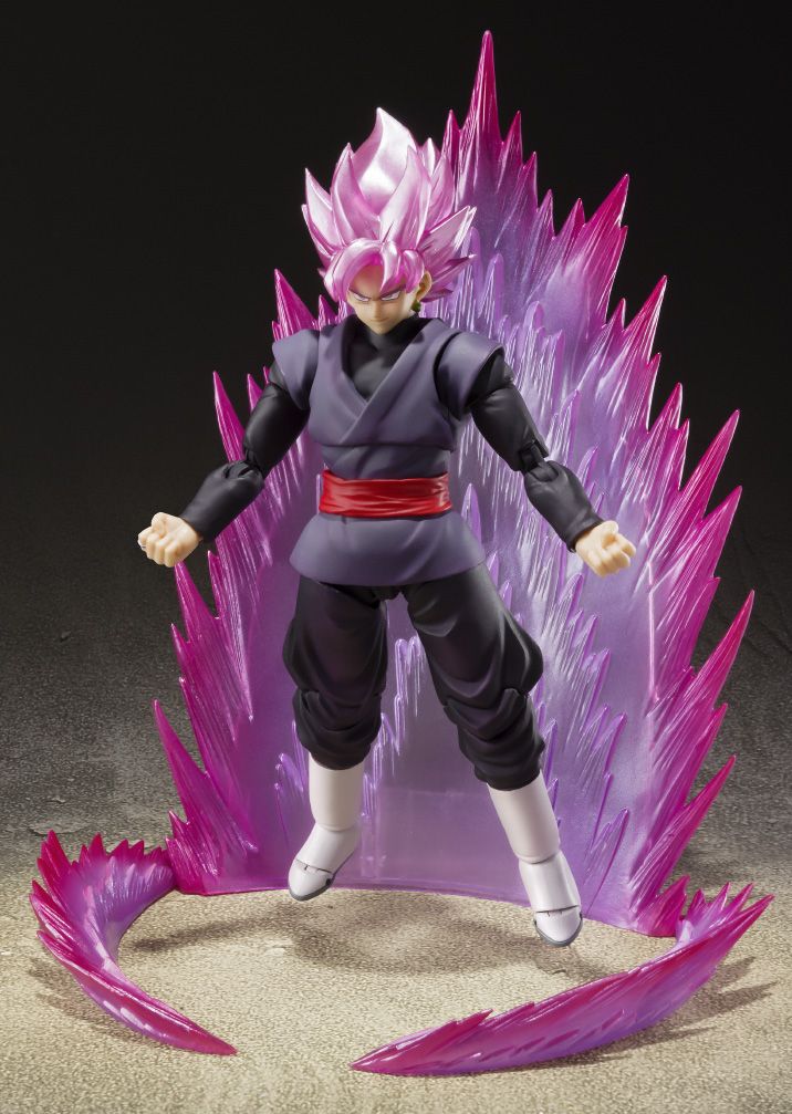 Tamashii Nations SDCC 2019 Exclusive S.H. Figuarts Dragonball Goku Black Super Saiyan Rose DBZ